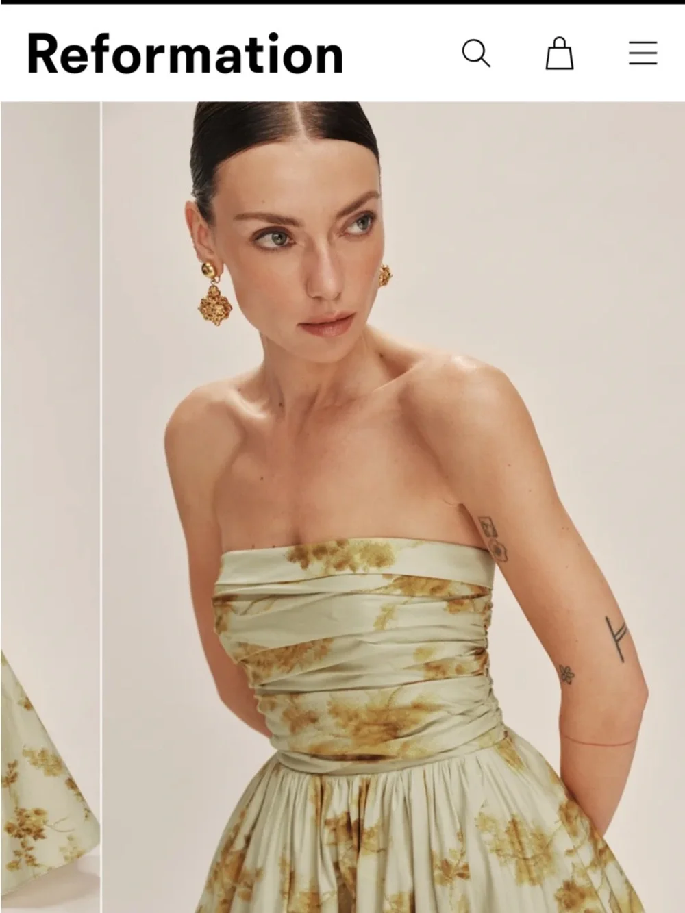 Reformation Kastoria Dress - Picture 3 of 5